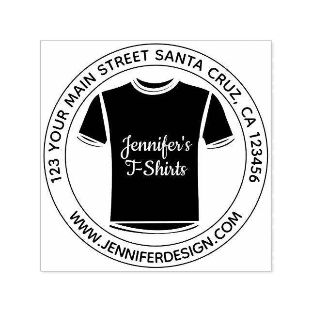 Svart värmeöverföring vinyl Business Shirt Självfärgande Stämpel (Design)
