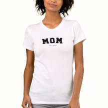 Svart Varsity Sport Grundad Mamma