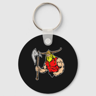 Svart Viking Nyckelring
