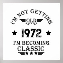 Svart vintage av personligens födelsedagspresent