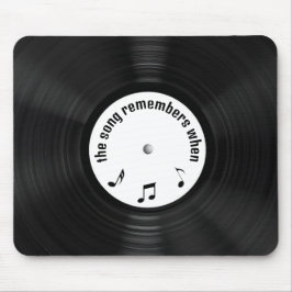 Svart vinyl-LP-post med Sång-rubrik Musmatta