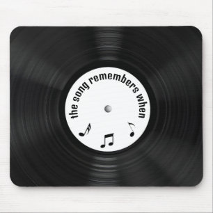 Svart vinyl-LP-post med Sång-rubrik Musmatta