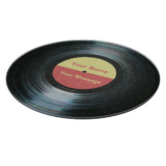 Svart vinylMusic Glass Skärpta