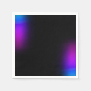Svart violett övertoningsglöd pappersservett