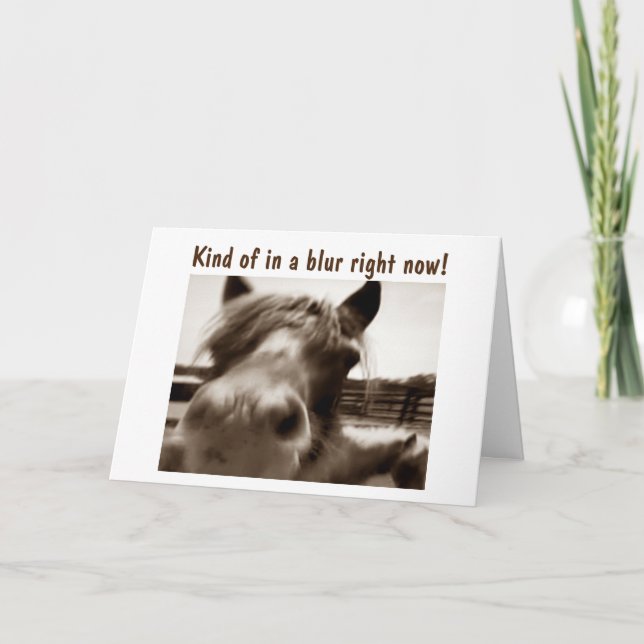 SVÅRT VISION EFTERSOM **I SAKNAR DIG** FATTIG DONK KORT (Framsida)