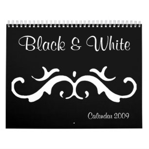 Svart & vit 2009 kalender