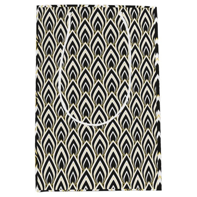 Svart & Vit Art Deco  (Framsidan)