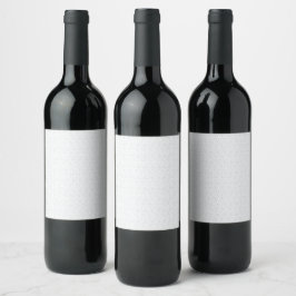 svart vit blomster vinetikett minimalistisk design vinflaska etikett
