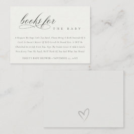 Svart vit Bokar för babyskor Tilläggskort