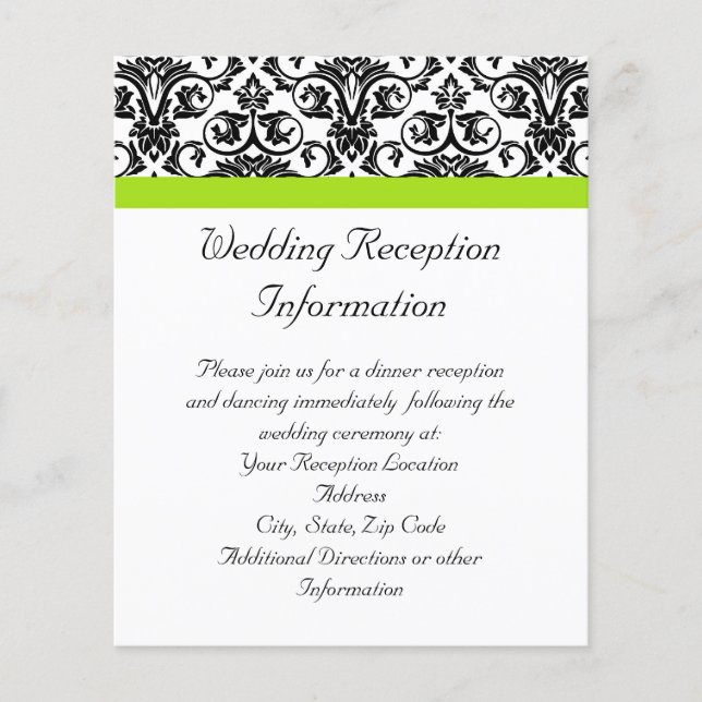 Svart/vit Grönt med Chartreuse-dekorremsor (Framsida)