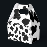 Svart & vit ko skinntryck  presentaskar<br><div class="desc">Matchande artiklar finns.</div>