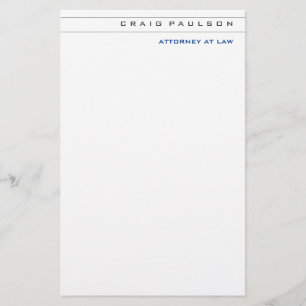 Svart Vit Konsult Jurist Yrke Brevpapper