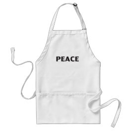 Svart, vit minimalist, modern enkel förkläde