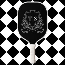 Svart & Vit Monogram Klassisk Vapen
