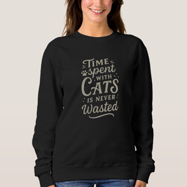 Svart vit- och tanddränerad typografi t shirt (Framsida)