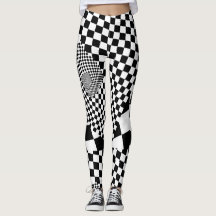 Svart vit optisk isolering förvrängd, kontrollerad