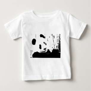 Svart & Vit Panda Tee