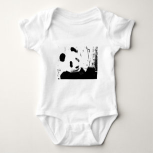 Svart & Vit Panda Tee Shirt
