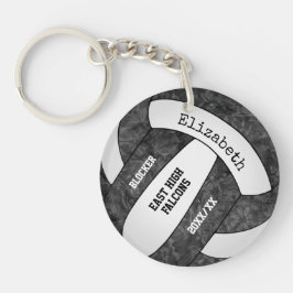 Svart vit personlig-lag, volleyball