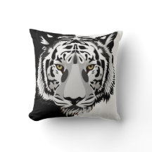 Svart Vit Tiger 