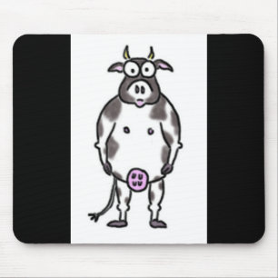 Svart- & vitko Mousepad Musmatta
