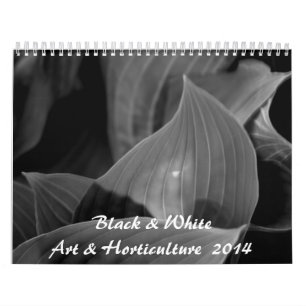 Svart- & vitkonst & trädgårdsnäring 2014 kalender