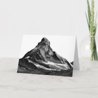 Svart- & vitMatterhorn norr ansikte