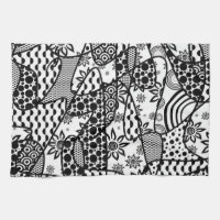 Svart- & vitmönsterPatchwork 03