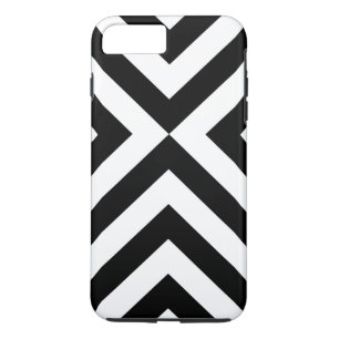 Svart- & vitsparreiPhone 8/7 positiva tuffa fodral