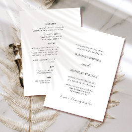 svart,vitt allt i en bröllopsinbjudan mall