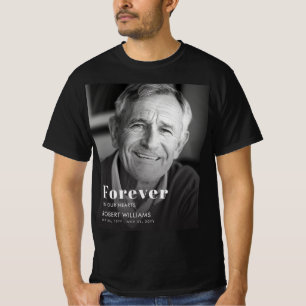 Svart Vitt Foto Sympati Minnesmärke T Shirt