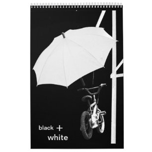 svart + vitt kalender