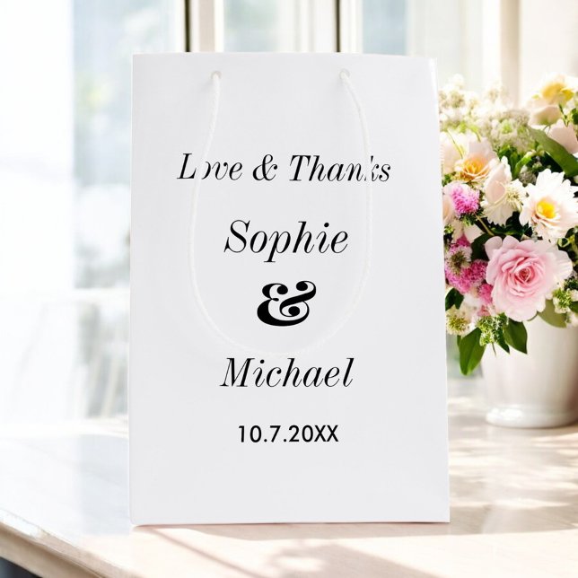 Svart Vitt Klassiskt Bröllop Enkelt (Skapare uppladdad)