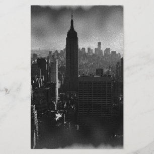 Svart & Vitt New York City Brevpapper