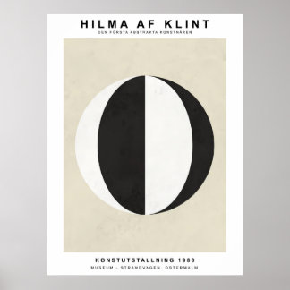 Svart Vitt Poster