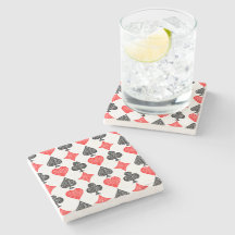 Svart/vitt/rött uppspelningskort Alla symboler Lin