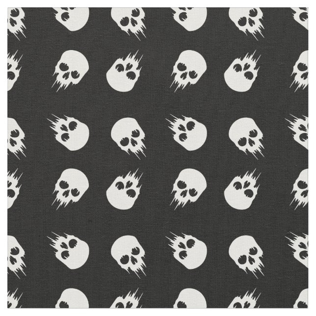 svart, vitt skelett med halloween tyg (Närbild)