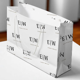 Svart Vitt Varumärke Företag Förpackning