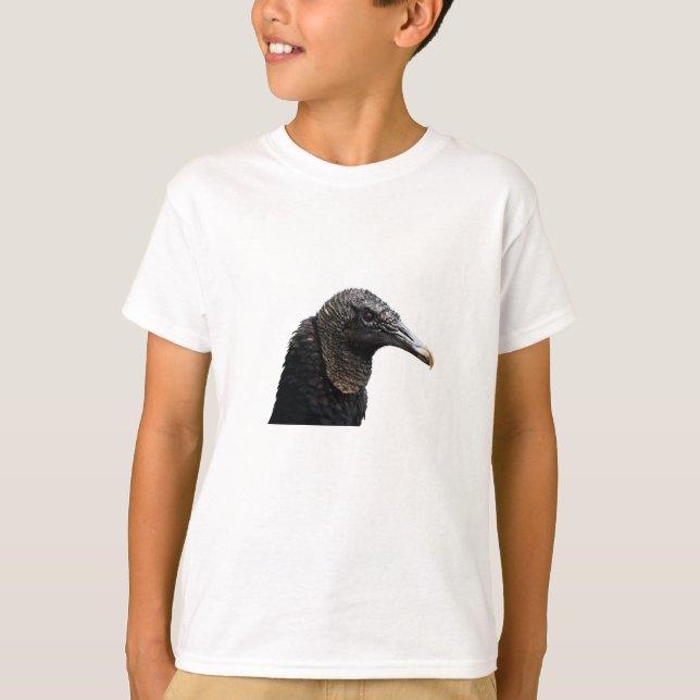 Svart vråk t-shirt (Framsida)