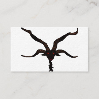 Svart, vulkaniskt Affärskort Visitkort