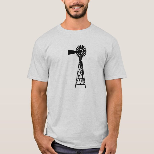 Svart Windmill.png Tröja (Framsida)