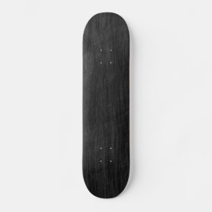 Svart Wood struktur Skateboard Bräda 21,5 Cm