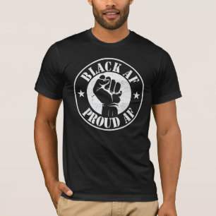 Svarta Af African American Coola Black History Mån T Shirt