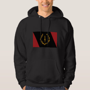 Svarta amerikanska kulturarvsflaggan  hoodie