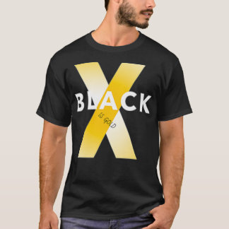 Svarta är Guld T Shirt
