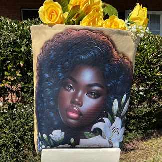 Svarta är vackert tygkasse