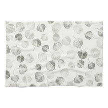 Svarta Aspen-Löv Mönster © Sandy Long