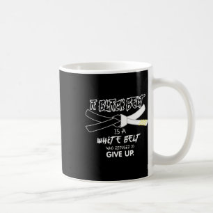 Svarta Bälte är en martialkonst i Bälte Kaffemugg