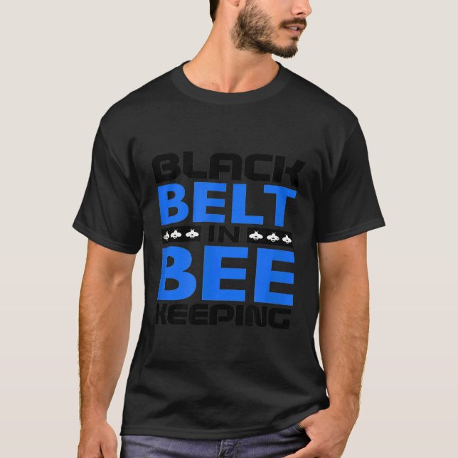 Svarta Bälte i biodlare T Shirt (Framsida)
