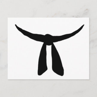 Svarta Bälte Party Inbjudan Vykort